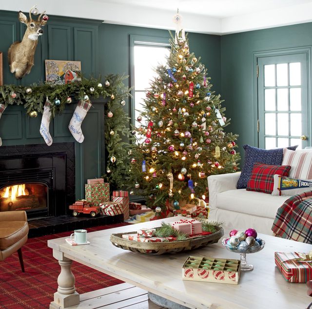 25 Christmas Living Room Decorating Ideas – How_yyt