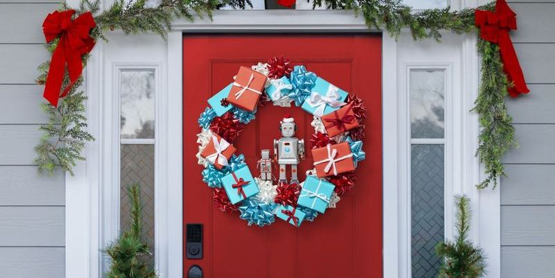 30_ Best DIY Christmas Door Decorations – How_yythk