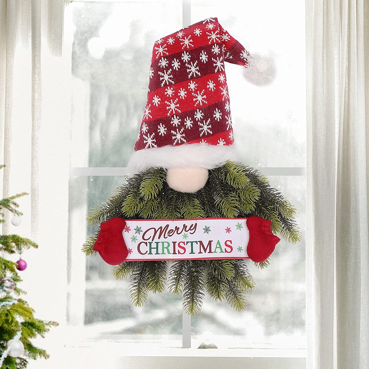 51 Christmas Door Decor Ideas to Spread Cheer_yythk