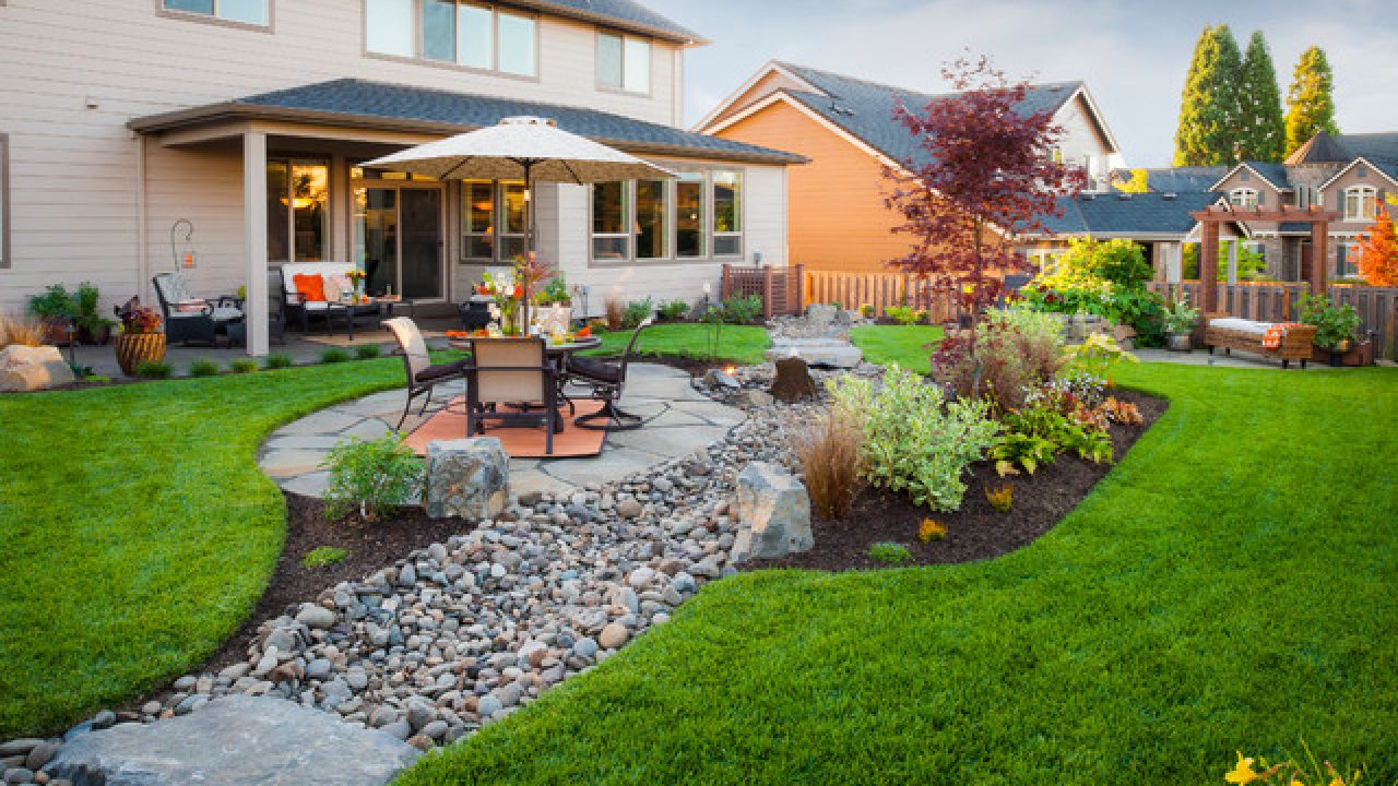 18 Beautiful Landscape Designs With Rocks & Stones