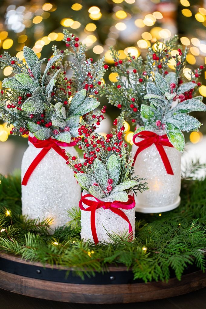 51 Best DIY Christmas Centerpieces – Easy Holiday_y