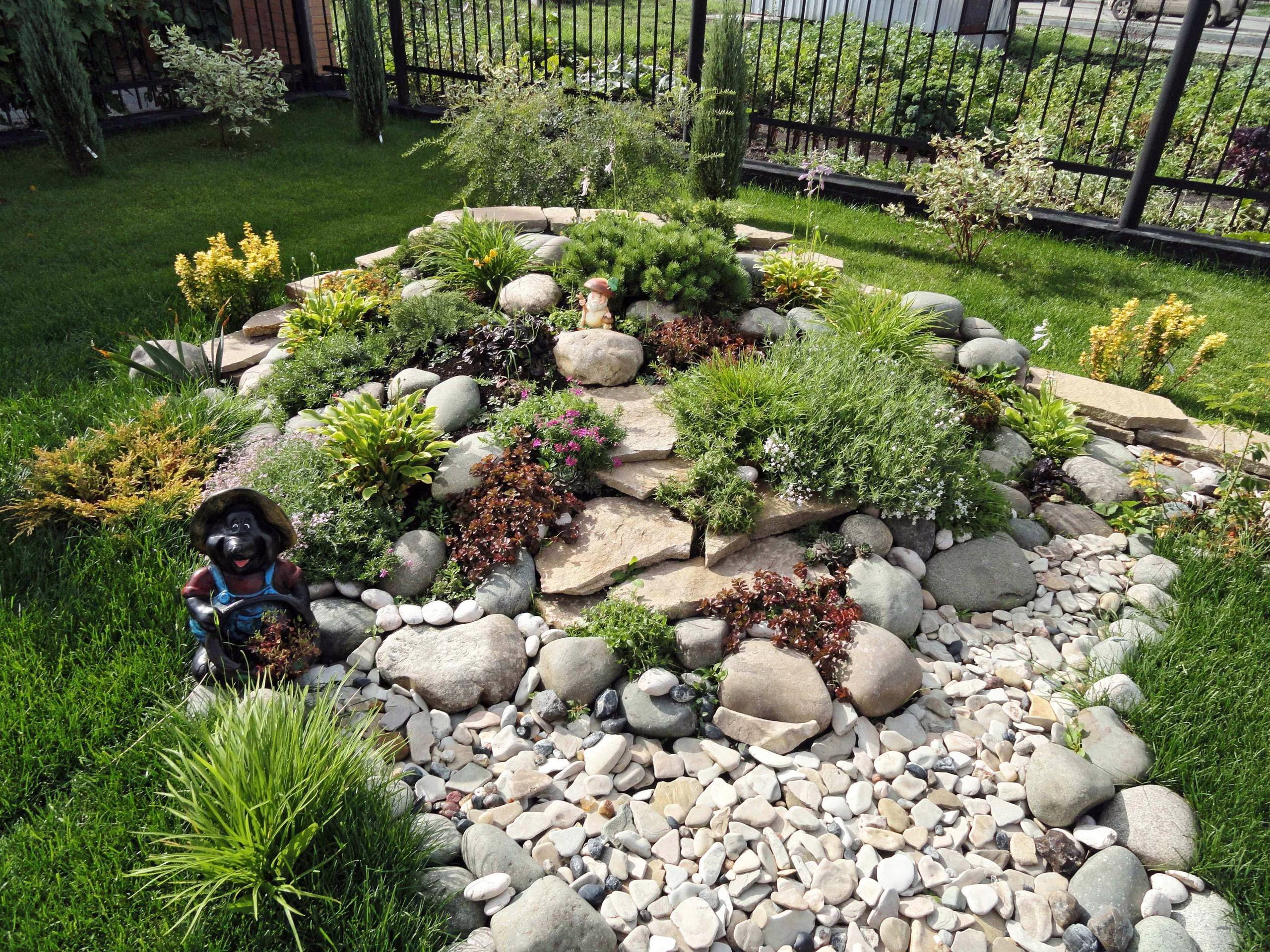 75 Rock Landscaping Ideas You_ll Love – December__y (1)
