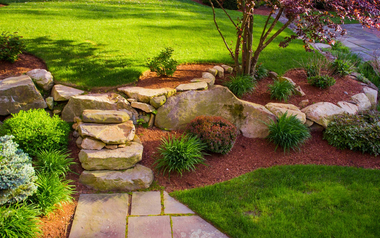 Landscaping Ideas Using Rocks_ How To Landscape Wit