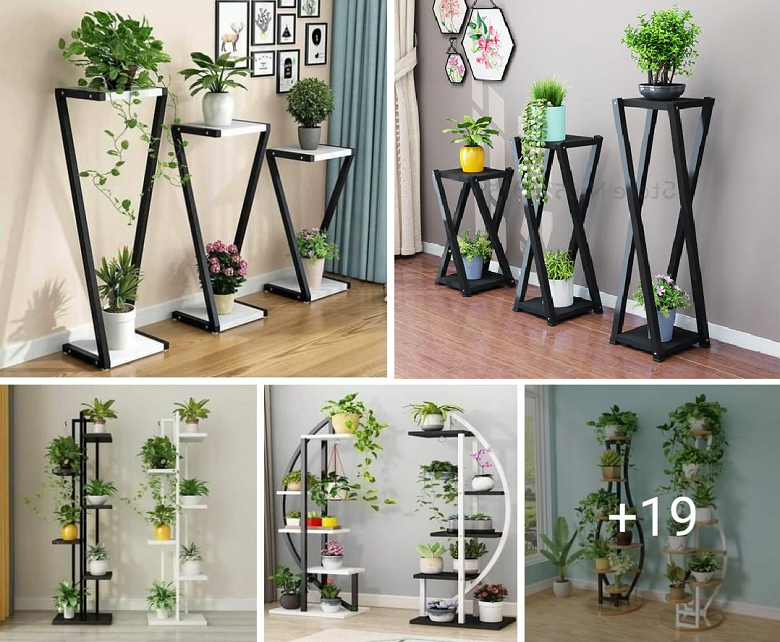 Amazing plant stand designs to cheer up your home