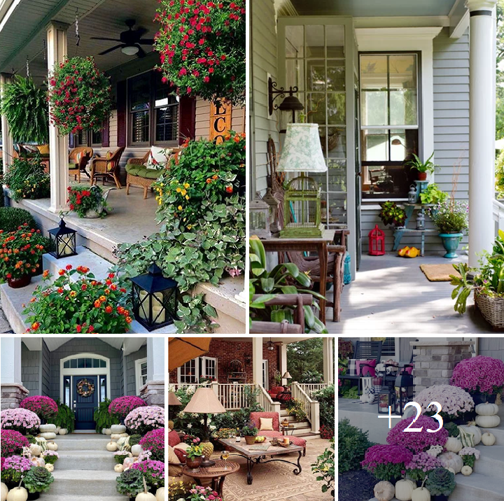 Beautify your porch with amazing decorations