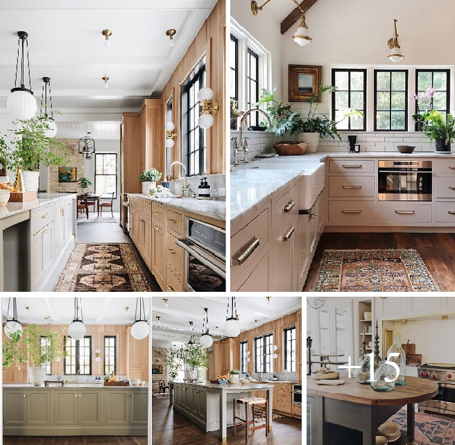 Add elegance to kitchen with modern beige design