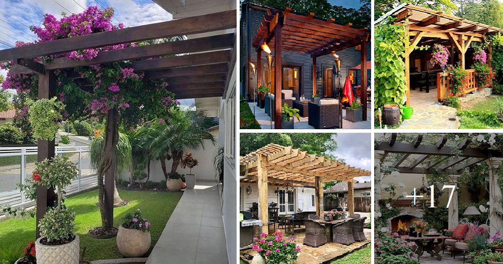 How to cheer up your garden with stylish pergola designs