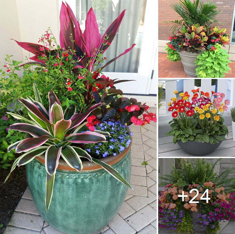 Gorgeous 24+ planter designs and garden island ideas