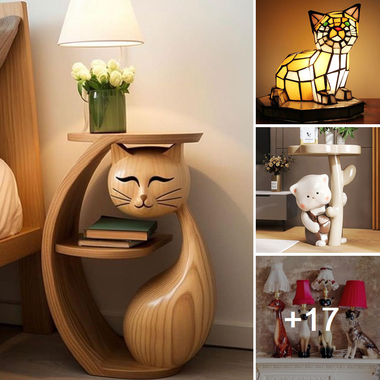 Amazing animal bedside table designs