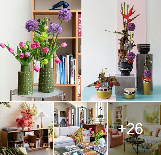 Pretty ways to brighten your home with blooms