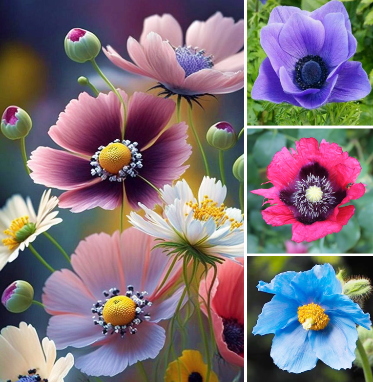 How to grow colorful Poppy flowers from seed