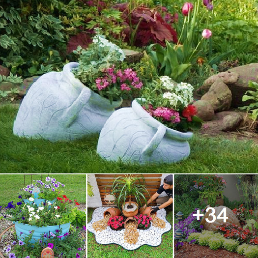 Amazing pot designs for a charming garden