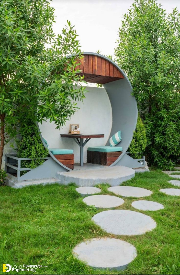 Cool and Affordable Concrete Pipe Ideas for Your Outdoor Seating