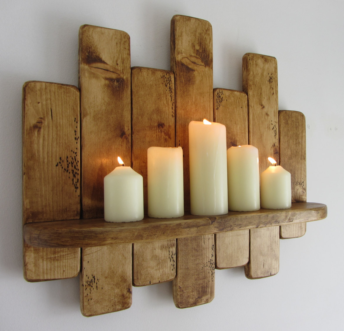 Cute wood pallet shelf ideas for your interior